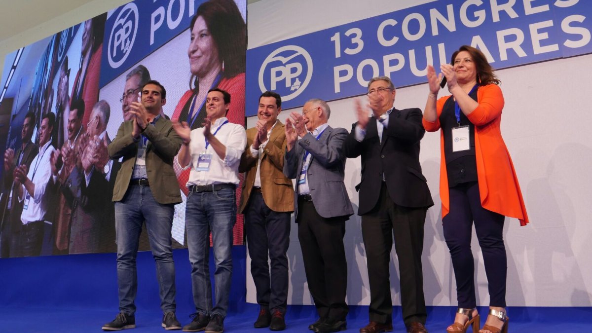 Imagen de la clausura del congreso del PP.
