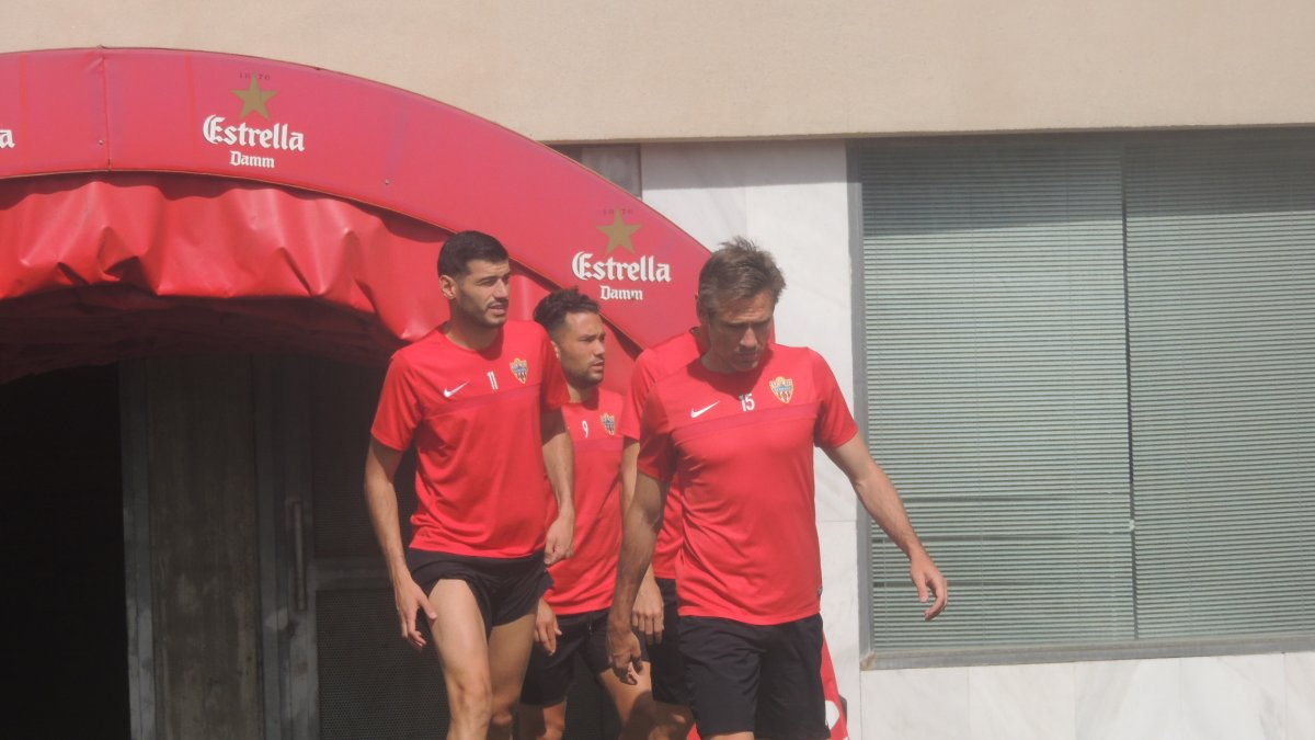 Un grupo de jugadores.