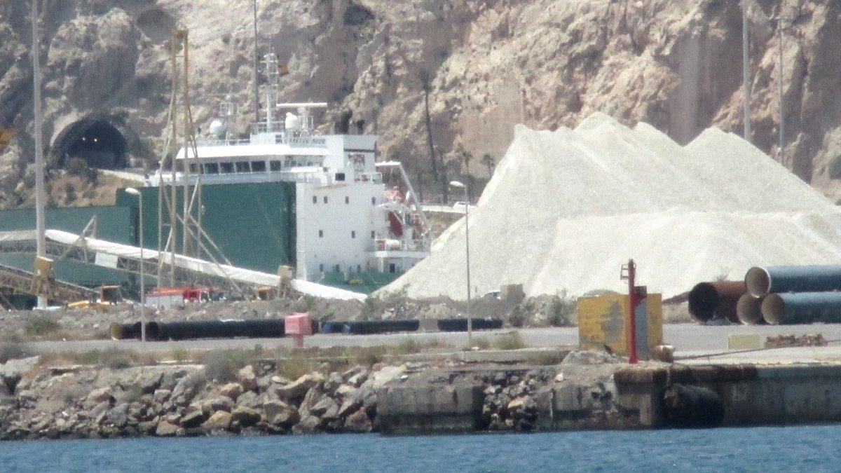 Panorámica de la zona tras el desprendimiento