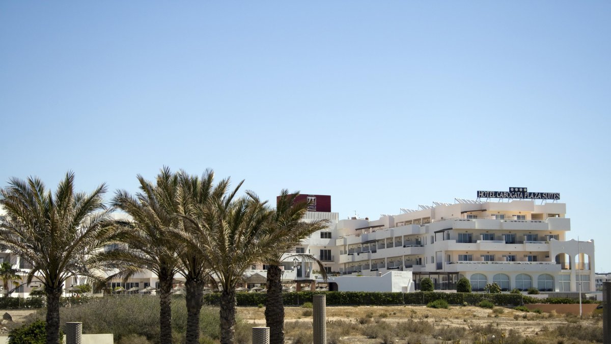 Panorámica del hotel, en una imagen de archivo