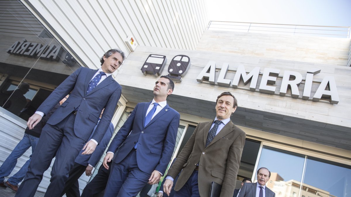 El ministro, en Almería el mes pasado.