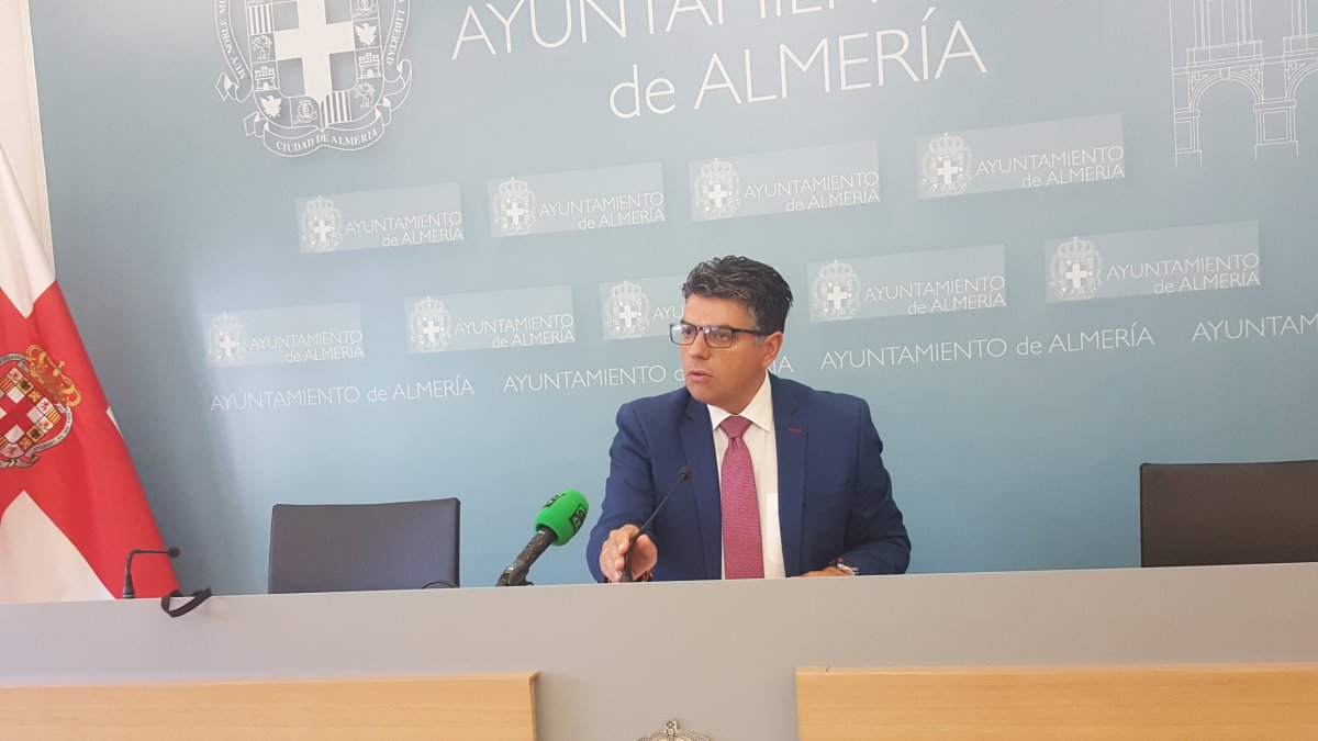 Miguel Cazorla, portavoz de Ciudadanos en el Ayuntamiento