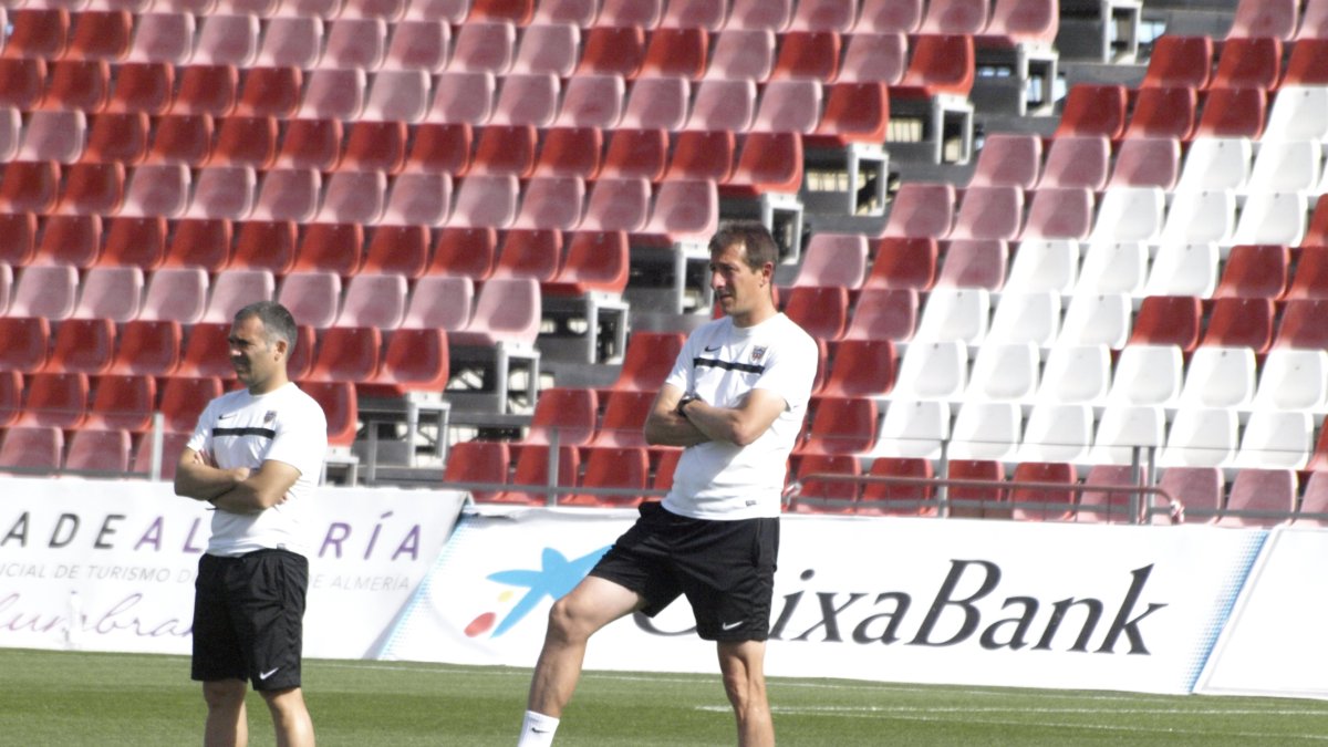 Ramis con su segundo, Gil.