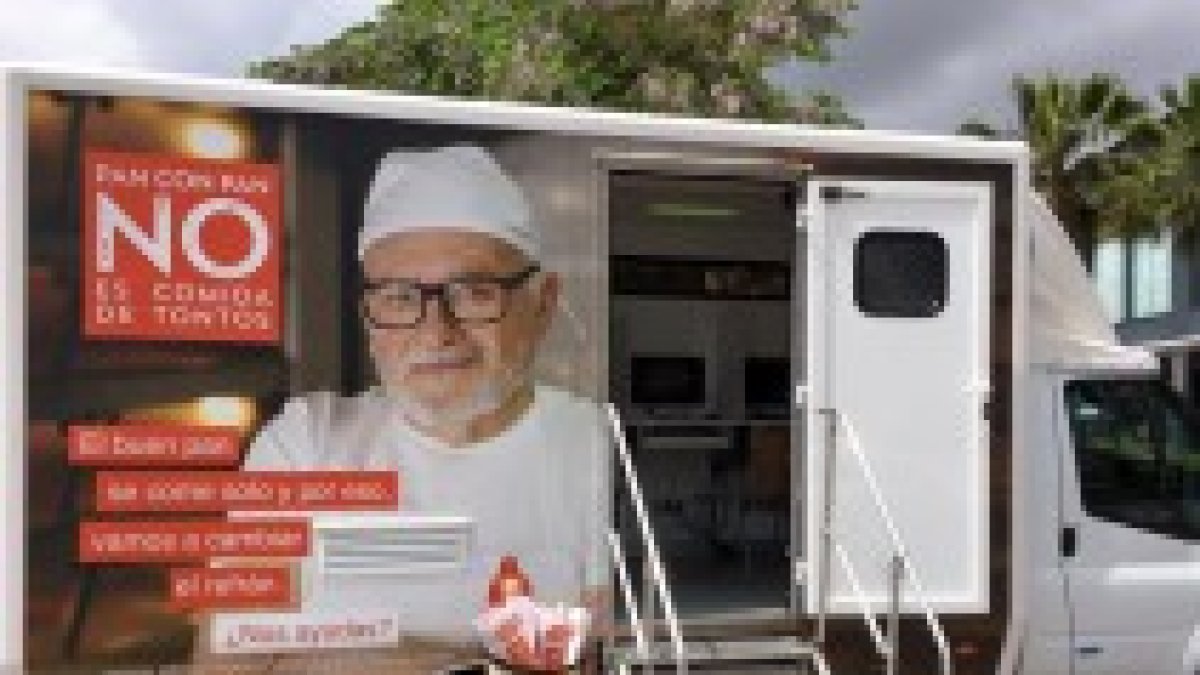 Caravana informativa de la campaña.