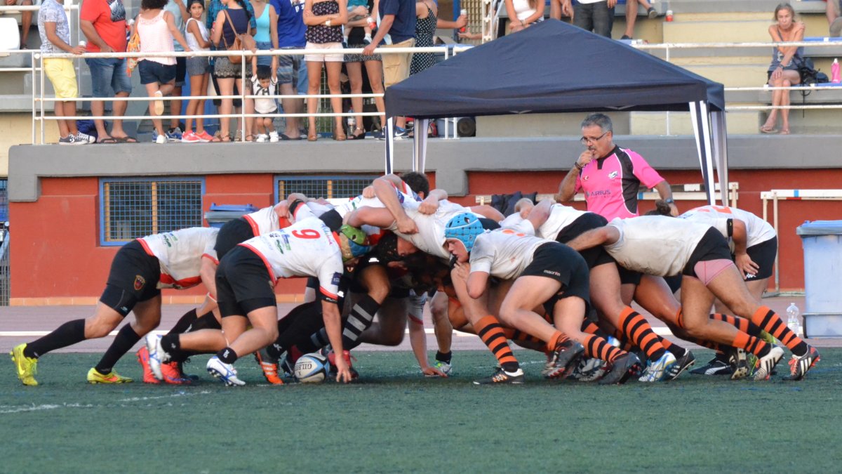 Rafa Pizarro en accio´n.