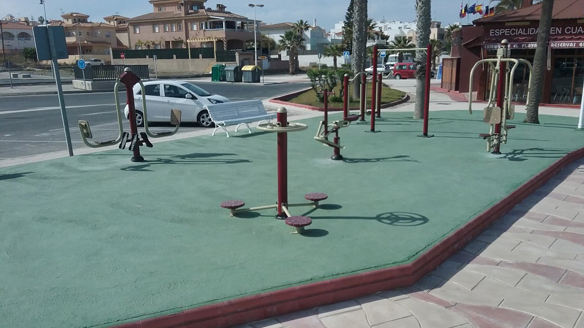 El circuito está ubicado en una zona de runners.