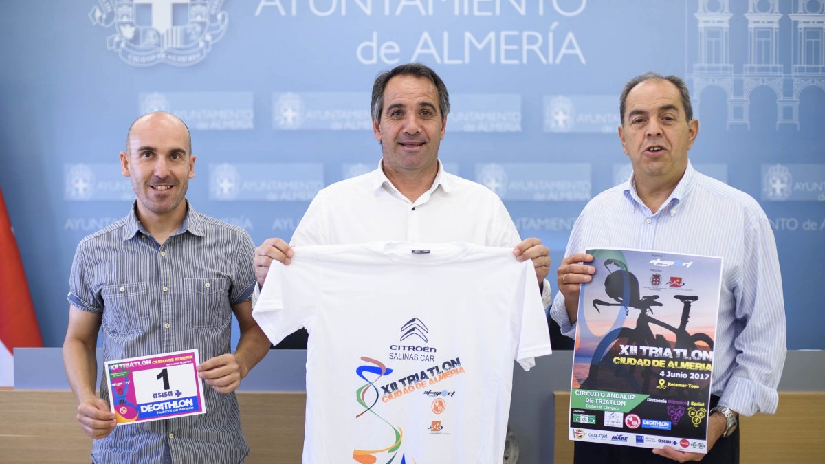 Presentación del triatlón.