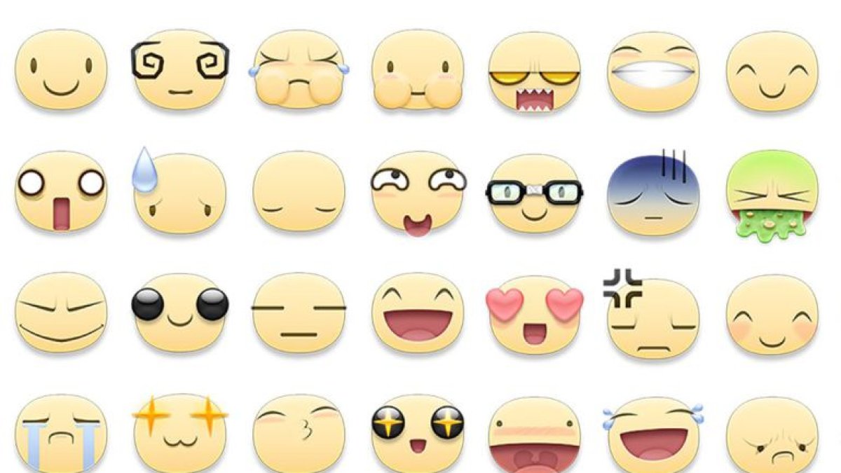 Algunos de los stickers de Facebook. / Facebook