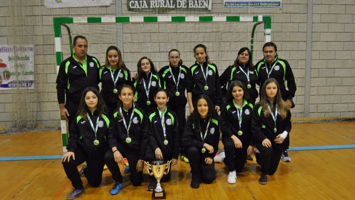 Las jugadoras del Federico García Lorca.