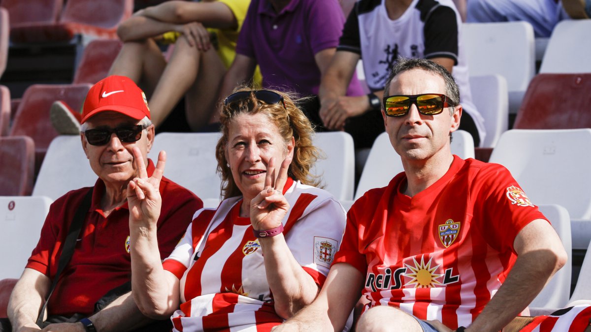 Aficionados del Almería.