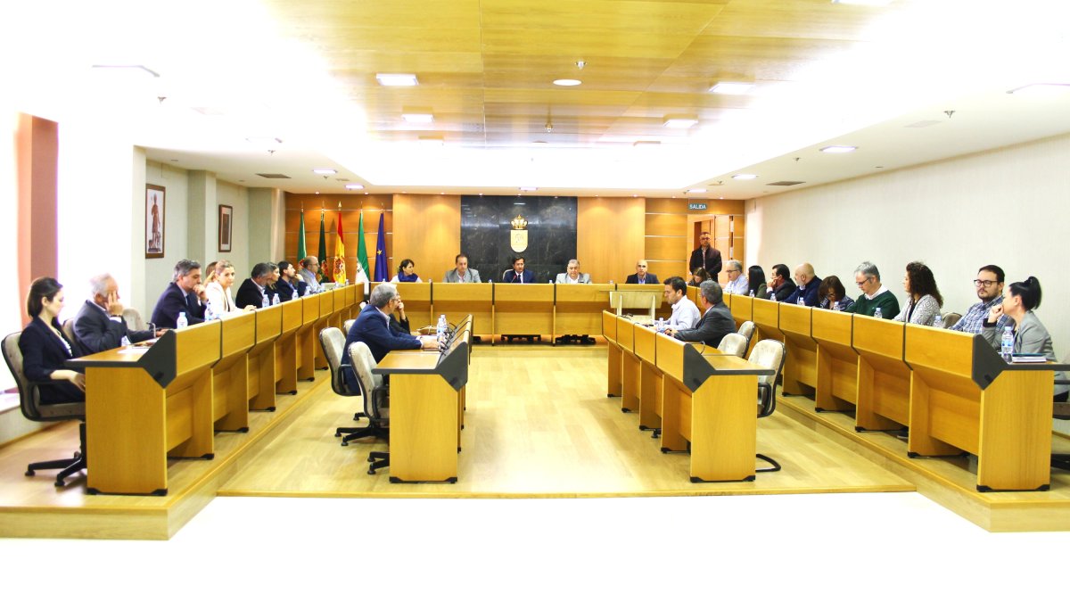 Pleno municipal de El Ejido.