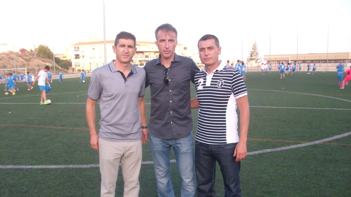 José Manuel Yeste con Borbalán y Rafagol.