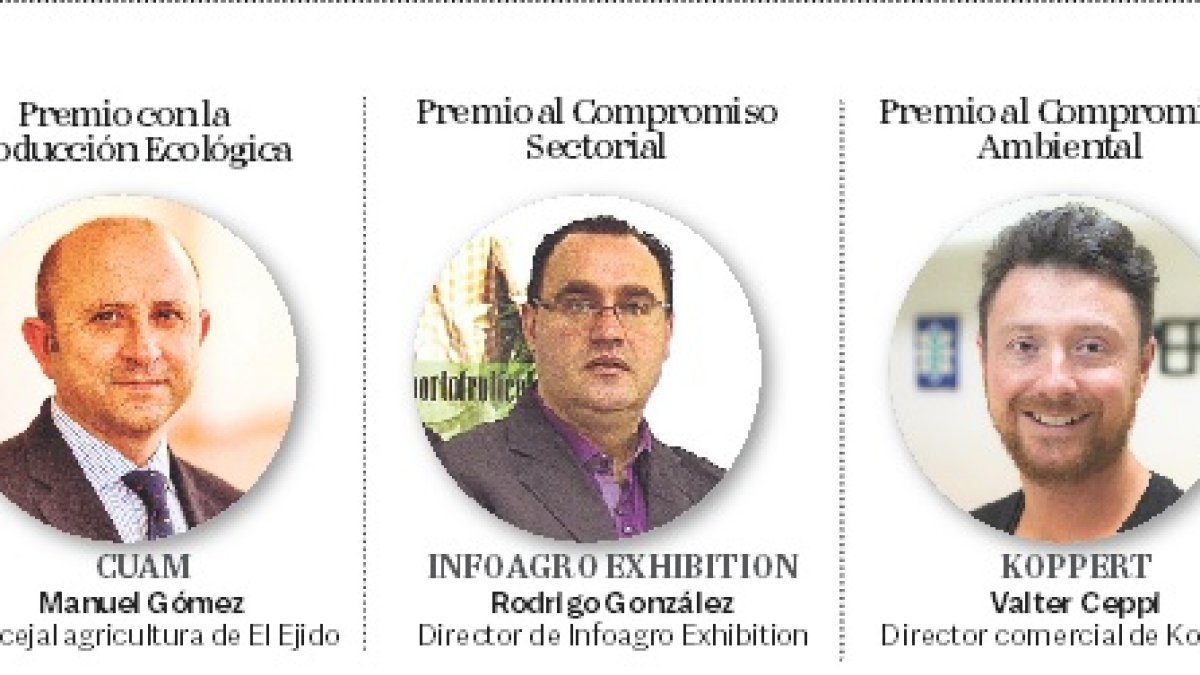 Los premiados en la edición de este año.