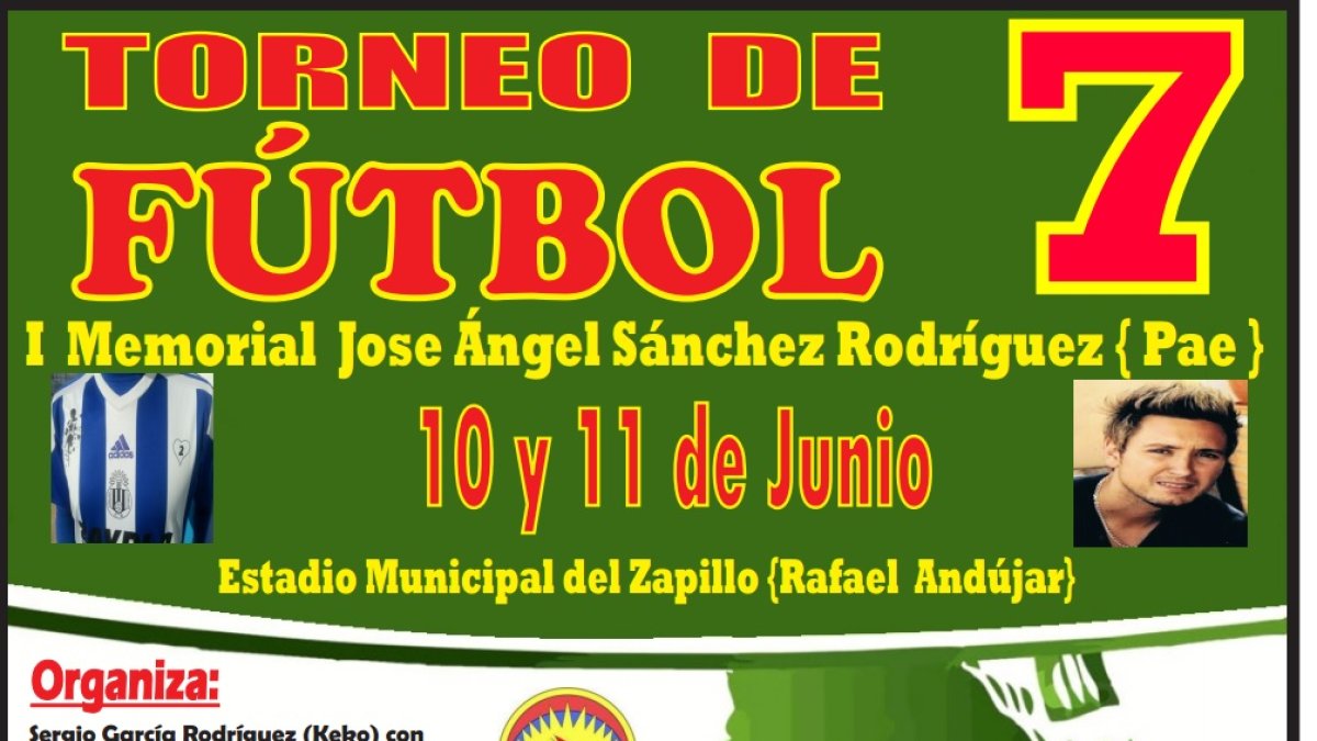 Cartel del Memorial Pae.