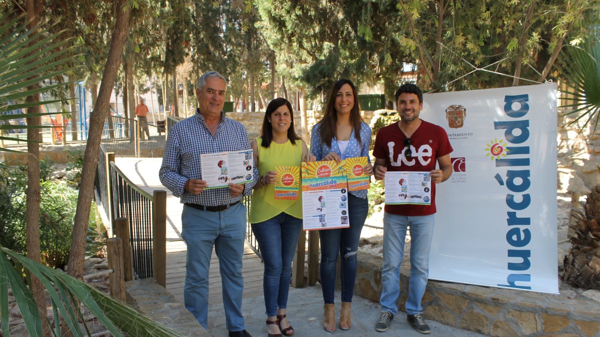 Presentación de la programación en el Parque Municipal?Adolfo Suárez.
