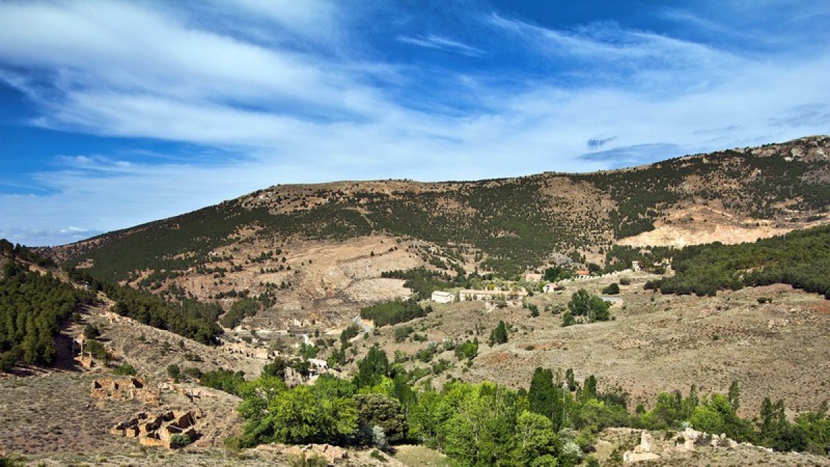 Paraje en el entorno del poblado minero de Serón.