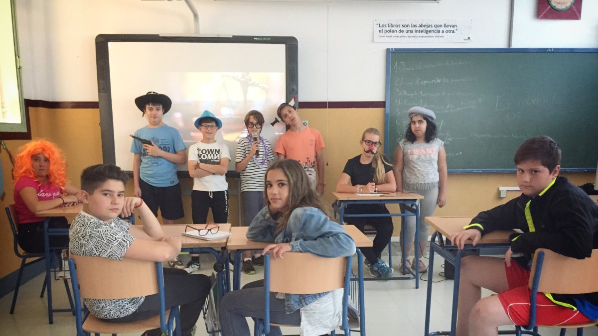Alumnos del IES Río?Aguas aprenden y se divierten a través del juicio simulado realizado en clase de Lengua Castellana y Literatura.