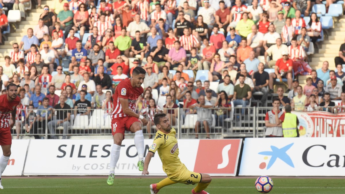 Fidel en el Almería-Reus.