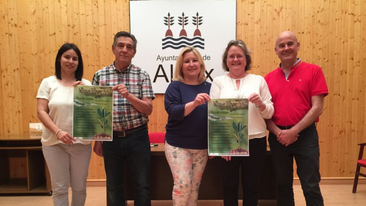 Presentación de NaturAlbox en el ayuntamiento.