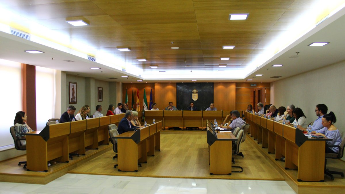 Sesión plenaria del mes de junio en El Ejido.