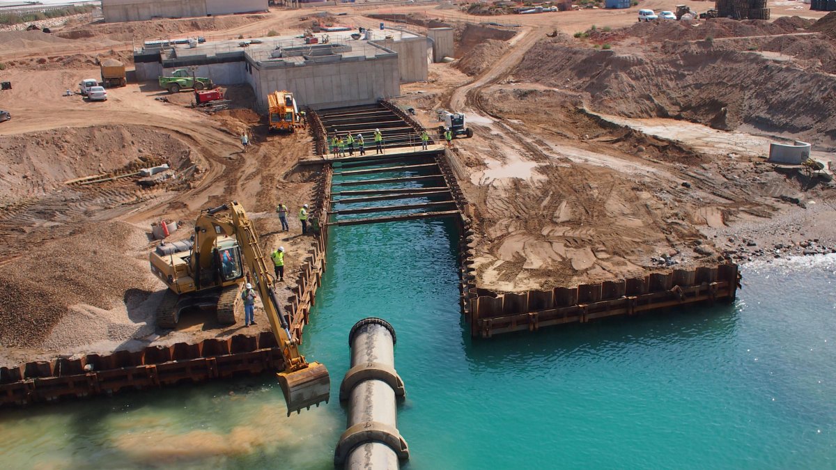 La desaladora del Poniente está ubicada en Balerma y se activó a finales de 2015.