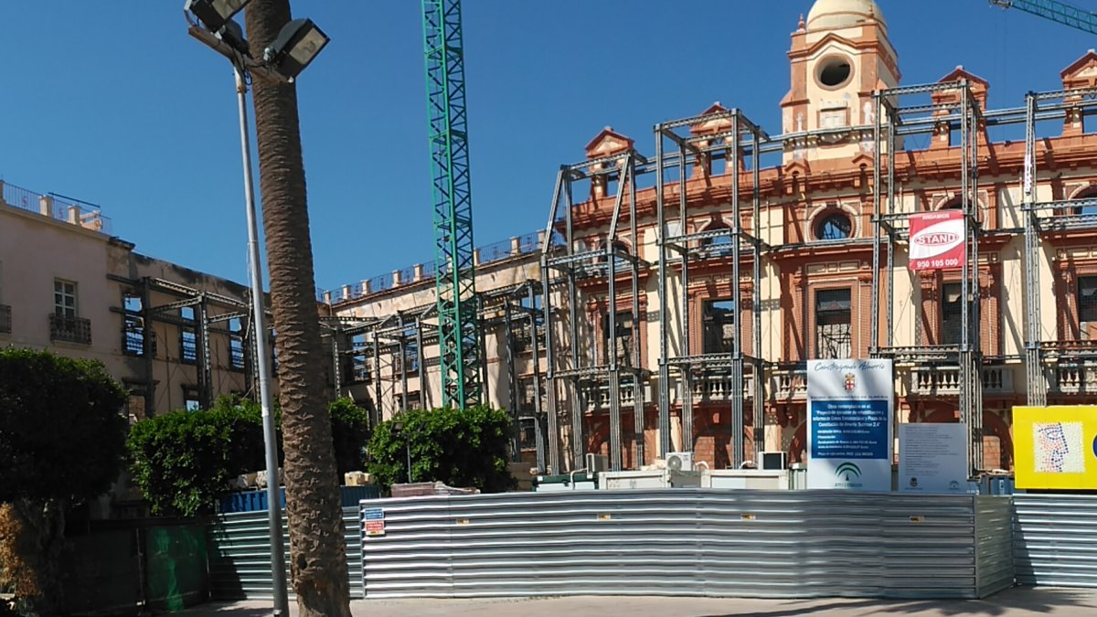 Fachada del Ayuntamiento de Almería