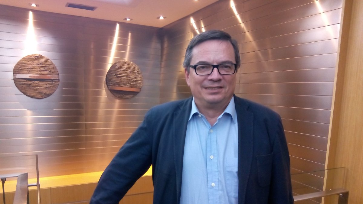 Xavier Barcons, esta semana en Almería.