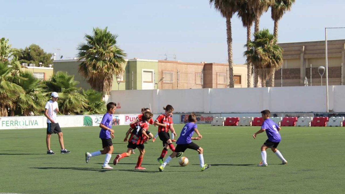 Uno de los partidos.