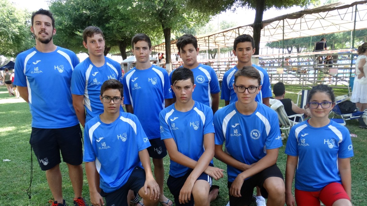 Equipo del H2O El Ejido en Dos Hermanas.