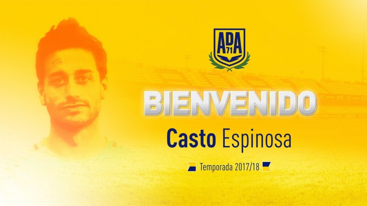 Casto vestirá de amarillo.