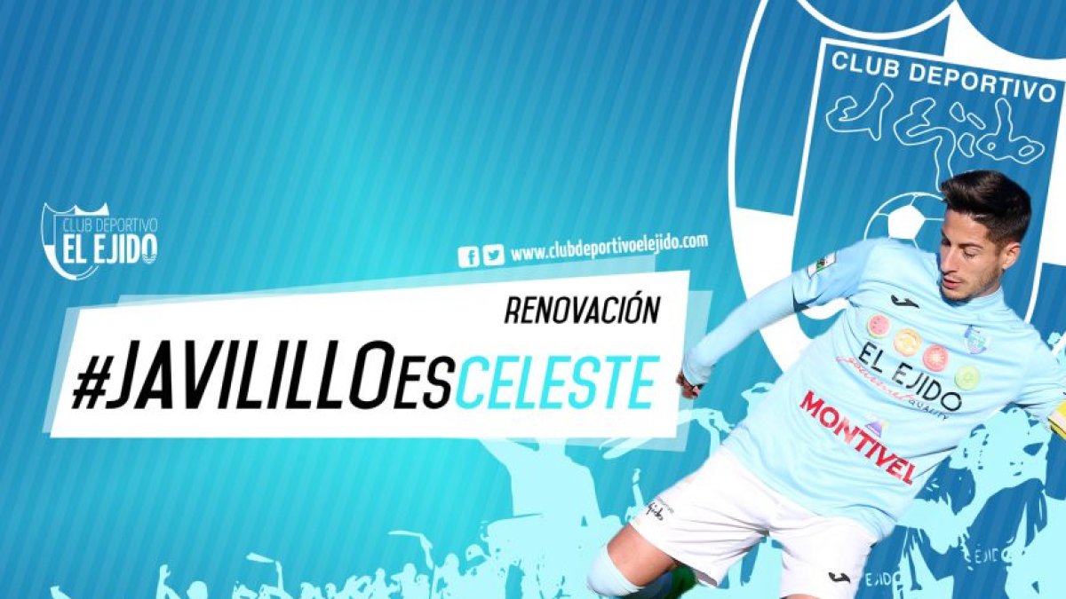 Javilillo renueva por el CD El Ejido.