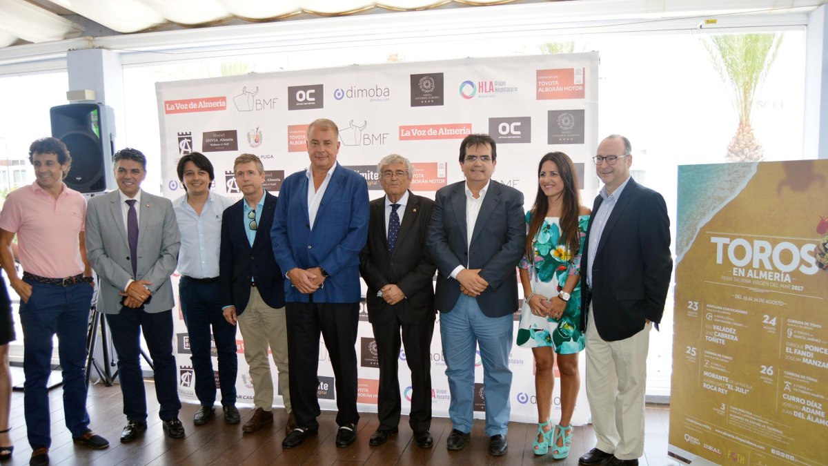 Presentación de la Feria Taurina, hoy.