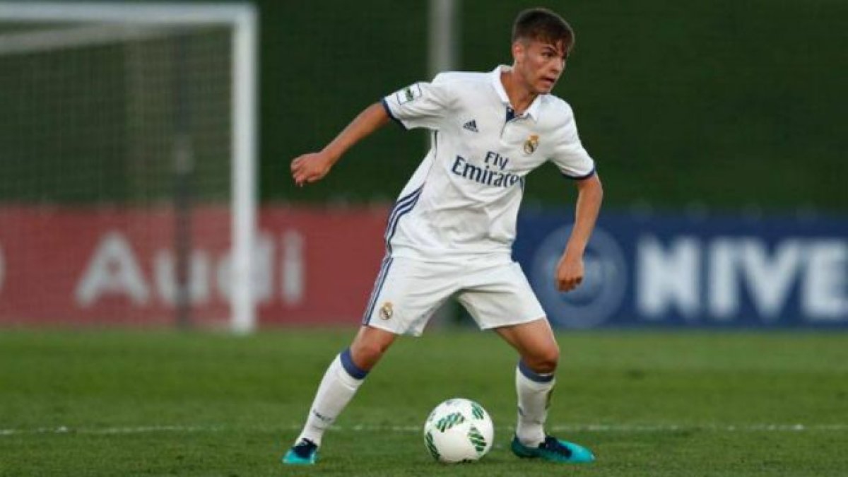 Febas con el Castilla.