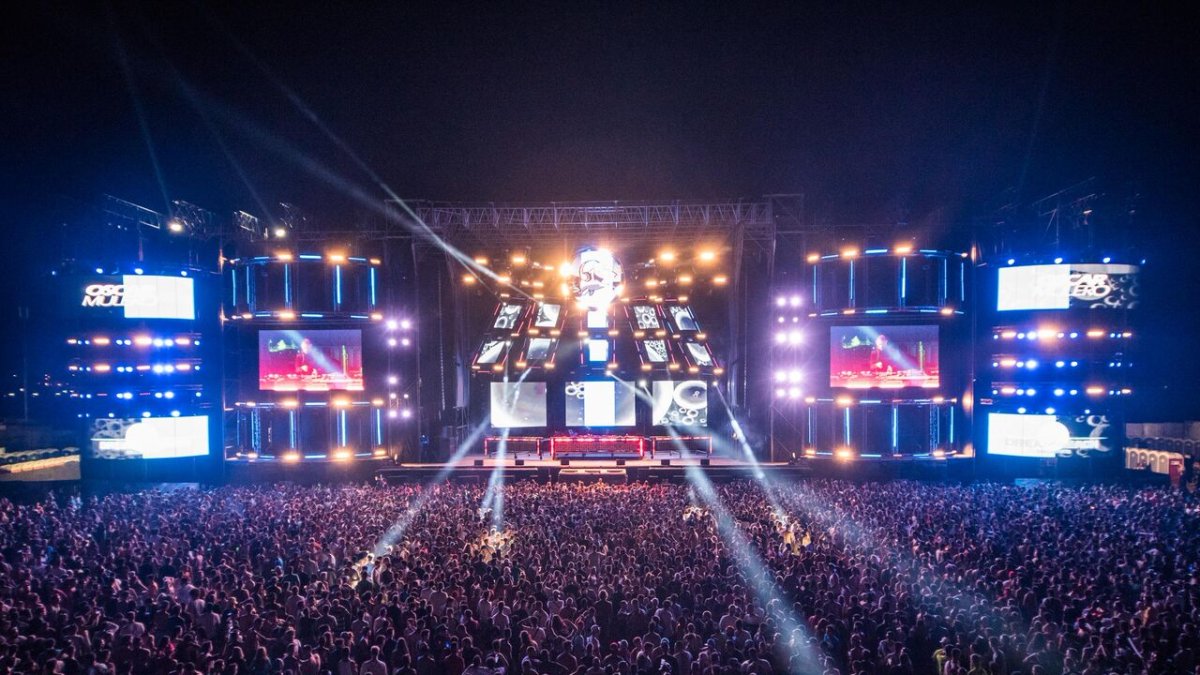 Gran ambiente del Dreambeach en la edición de 2016.