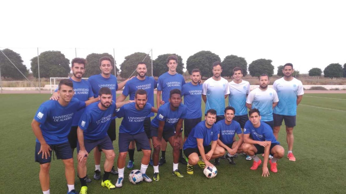 Selección de la UAL en los entrenamientos.