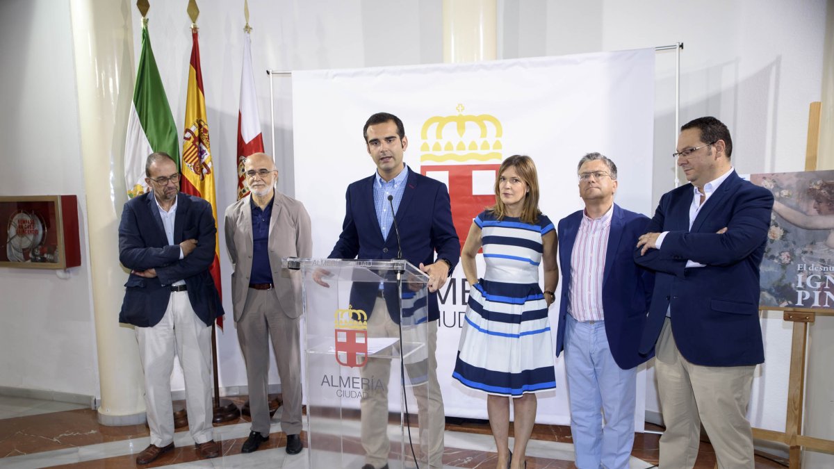 Presentación e inauguración de la muestra en el Espacio 2.