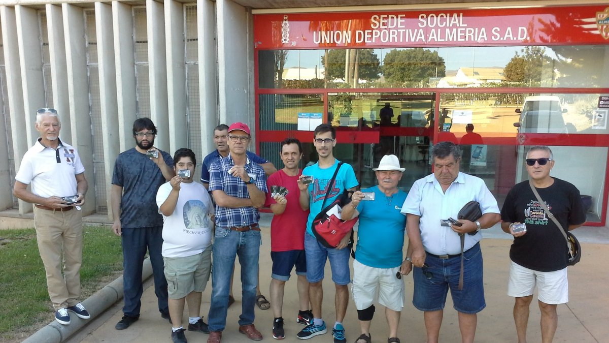 Los primeros abonados de la temporada.