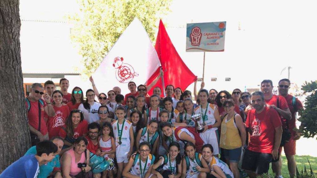 La expedición almeriense al completo.