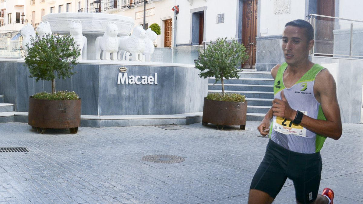 Macael disfrutó de una gran carrera.