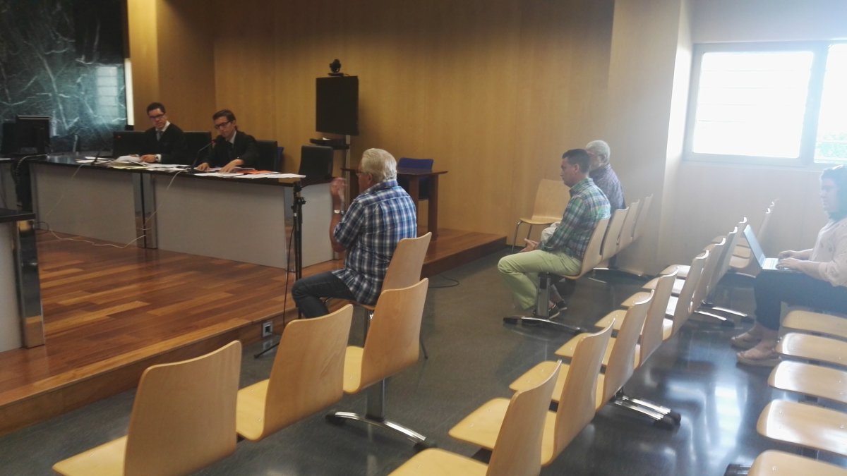 Vista oral en el Juzgado de lo Penal número 1.