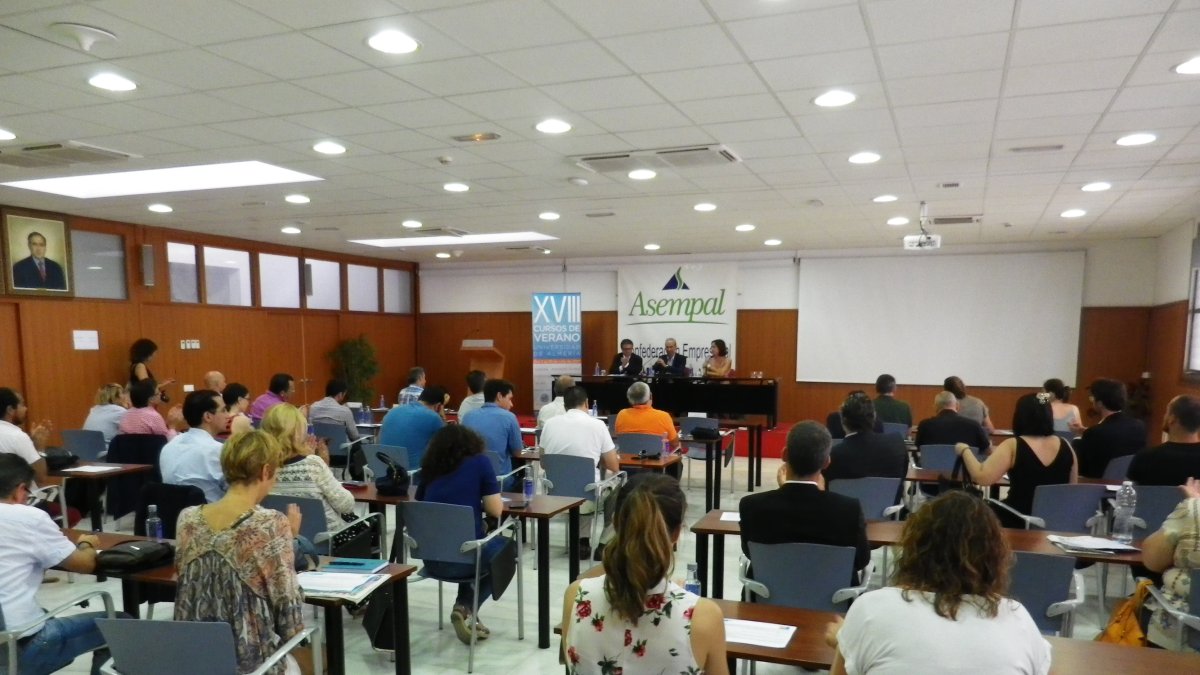 Acto de clausura del curso en la sede de Asempal.