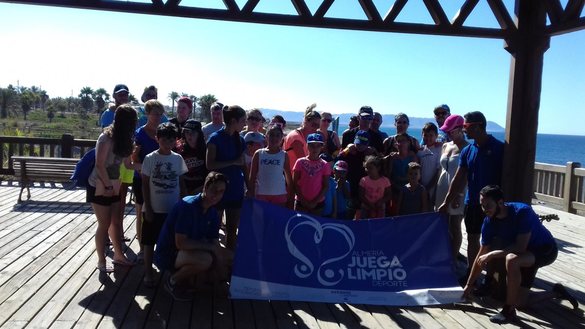 El deporte se hace mejor en familia.