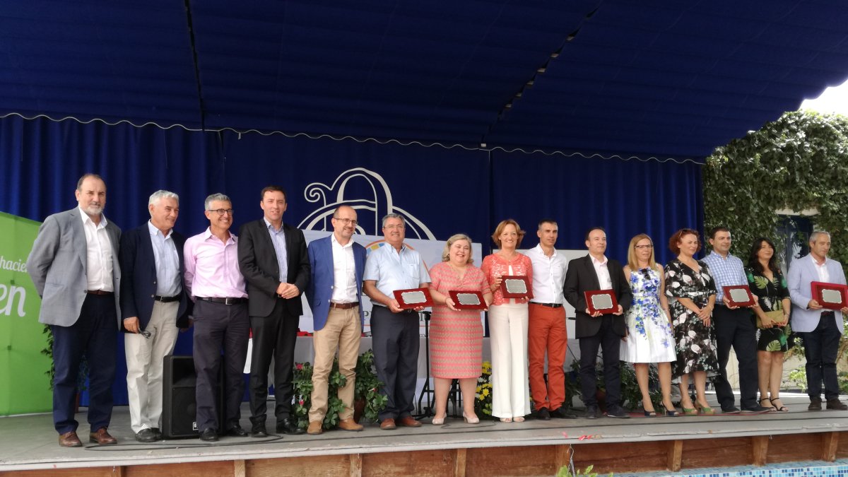 Los premiados en el Día Internacional del Cooperativismo