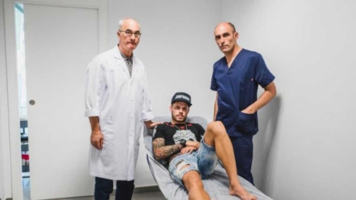 Nandi se puso en manos del doctor Ripoll.