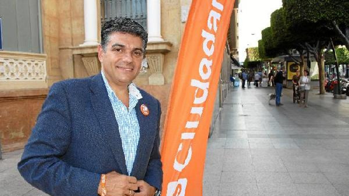 Miguel Cazorla, portavoz de Ciudadanos en Almería.