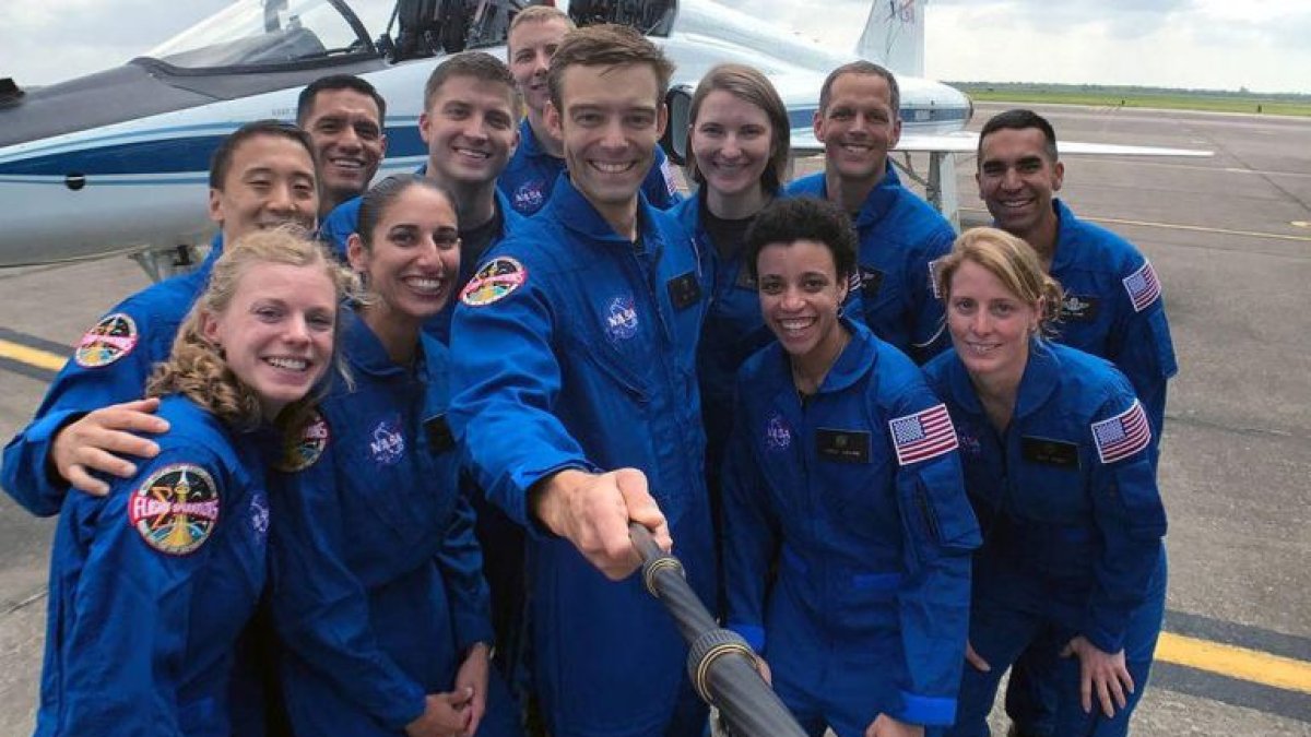 Siete hombres y cinco mujeres forman la promoción 2017. / NASA