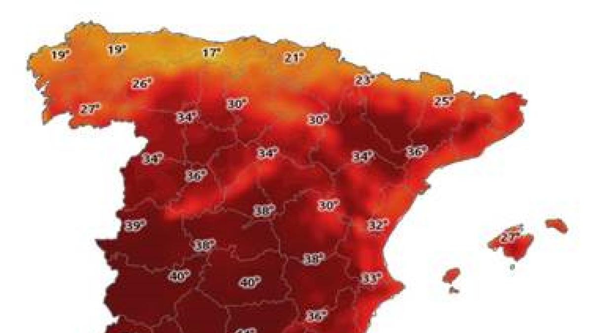 Las zonas más afectadas serán el Valle del Guadalquivir Extremadura, Castilla La Mancha y el suroeste peninsular