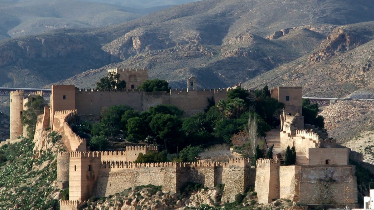 La Alcazaba, Almería. Fuente: Wikipedia.org