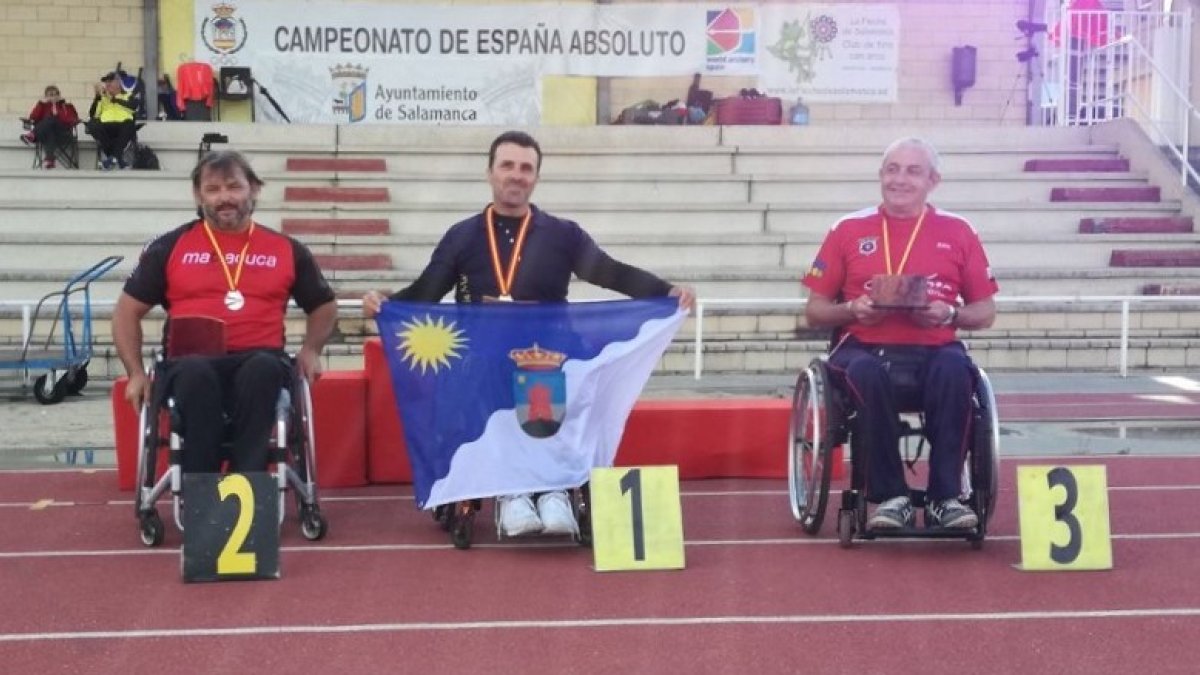 José Manuel Marín en el podio.