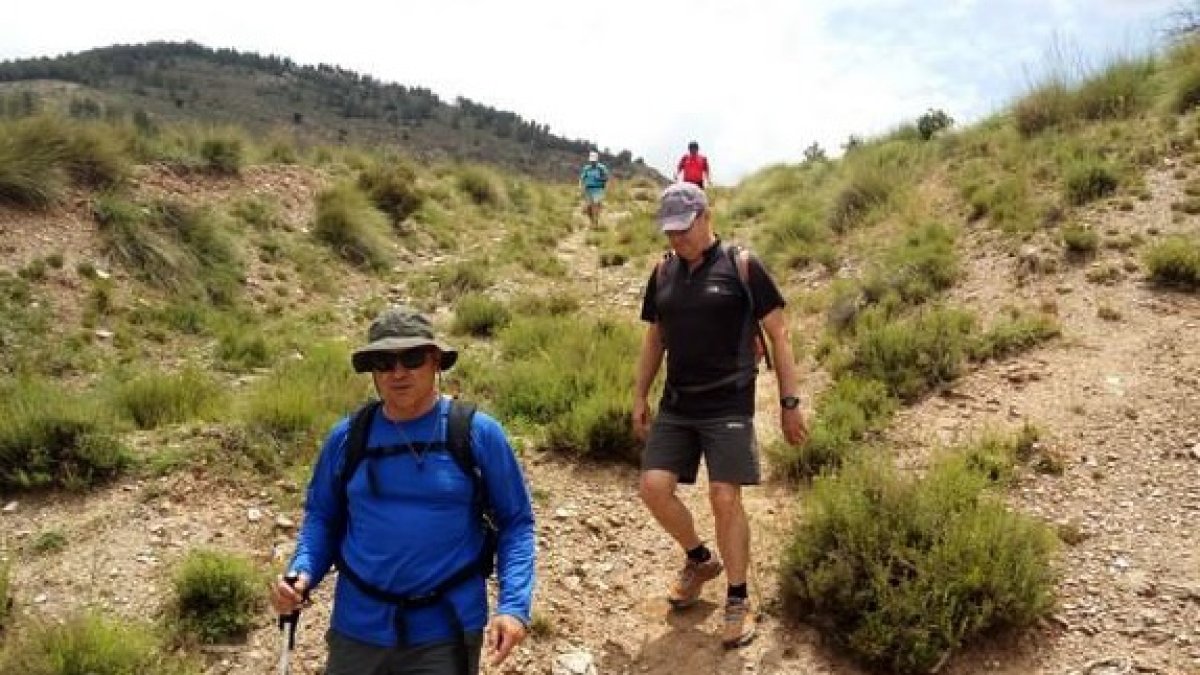 Ruta senderista con el apoyo del PMD.